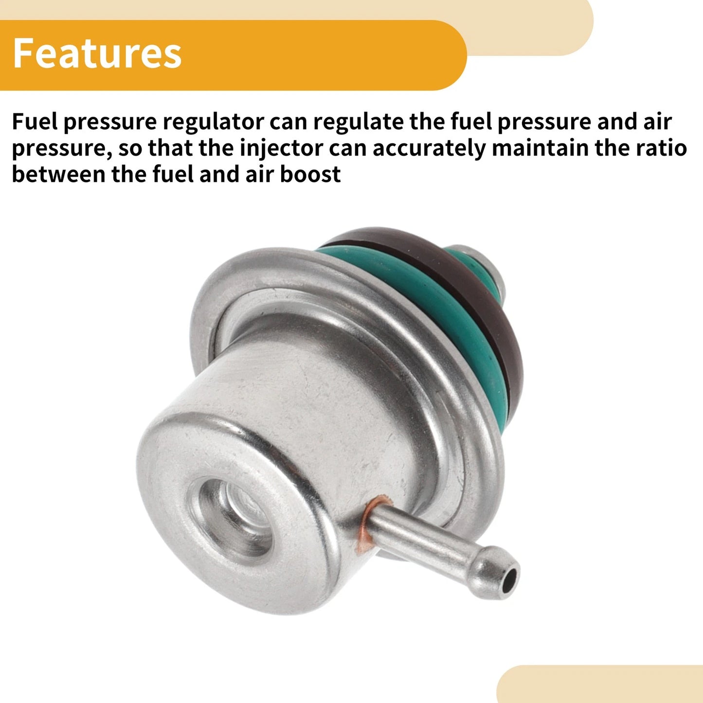 Fuel Pressure Regulator for Mercedes-Benz C-Class (1993–2001) No. 0280160587 20-70 Psi