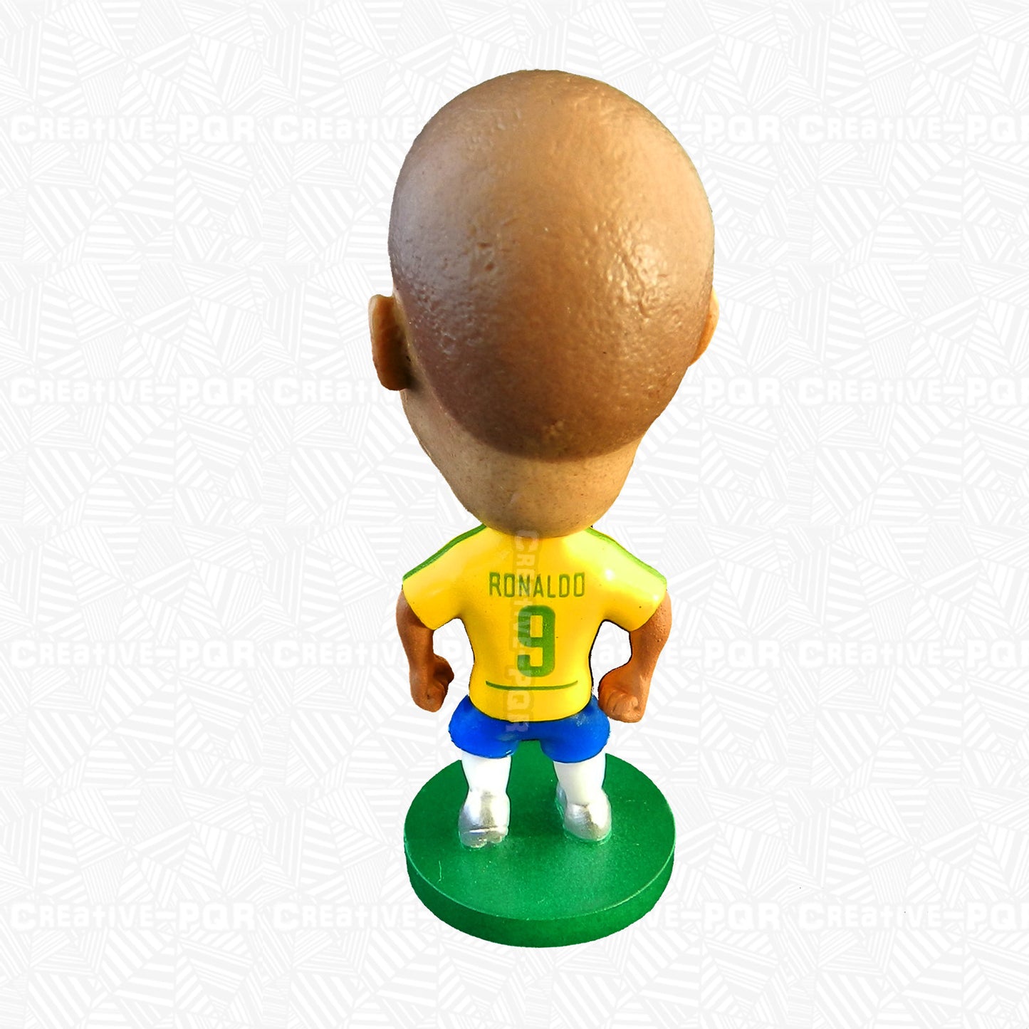 Set of 4 Ronaldo Soccer Player Figurines - Brazil National Team