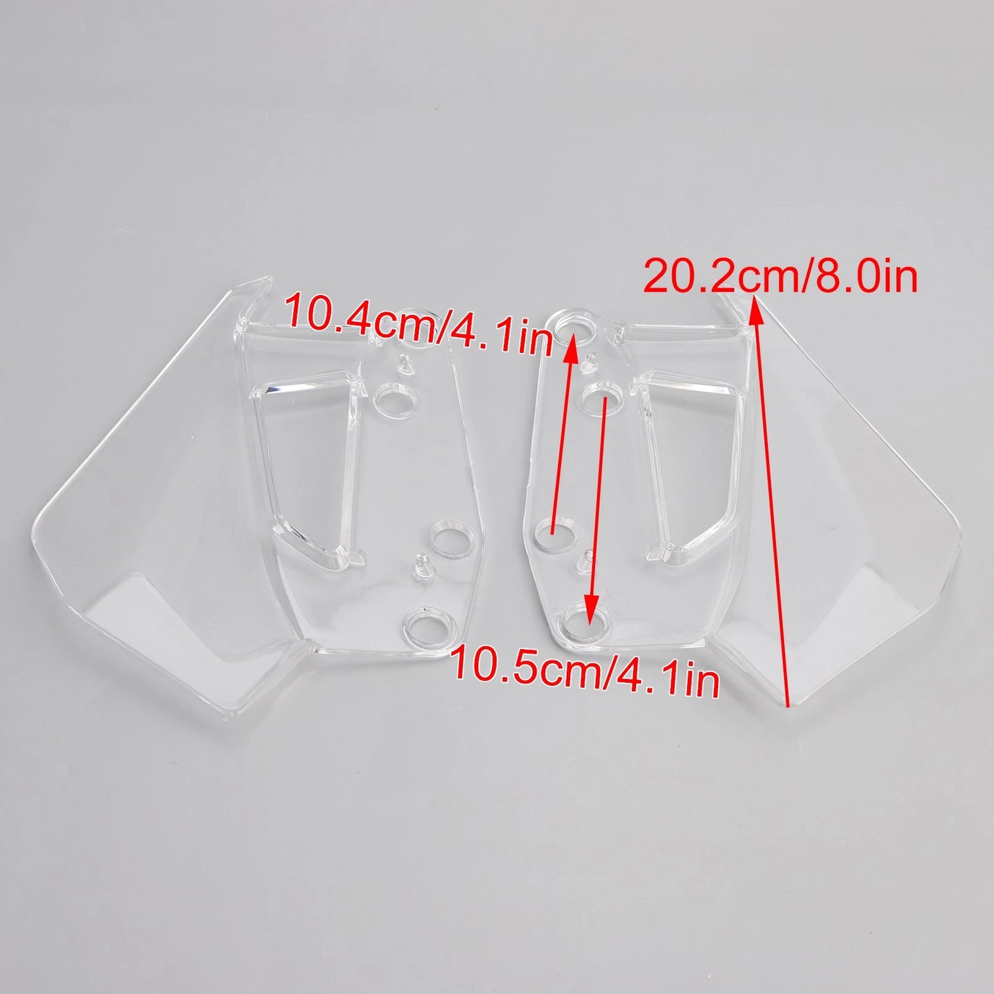 Lower Side Deflector for BMW R1300GS (2024–2025) Clear