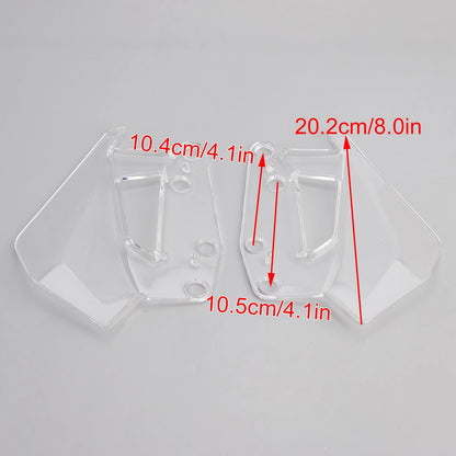 Lower Side Deflector for BMW R1300GS (2024–2025) Clear
