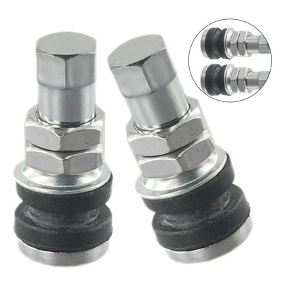 Tire Valve Short Stem 2 x Valve Stem for Car Tire Repair Tool Wheel Rim Rubber