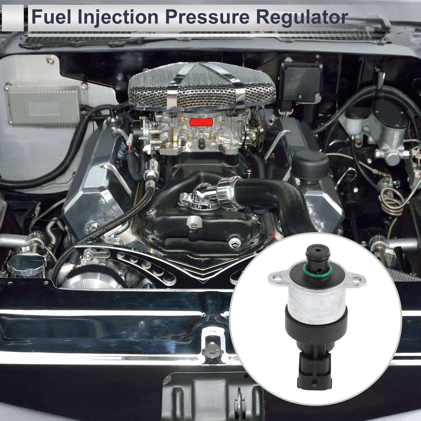 Fuel Pressure Regulator for Dodge Ram 2500 (2003-2007) Metal 1 x Piece