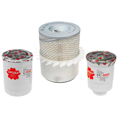 Oil Air Fuel Filter Service Kit for Pajero NJ (1993–1996)