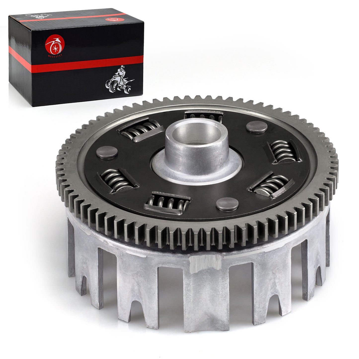 Clutch Basket for Yamaha Warrior Raptor Big Bear Kodiak MOTO-4 (1987–2004)