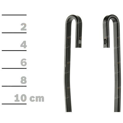Front Pair Eco Wiper Blades for Mazda B1800 (1977-1983)