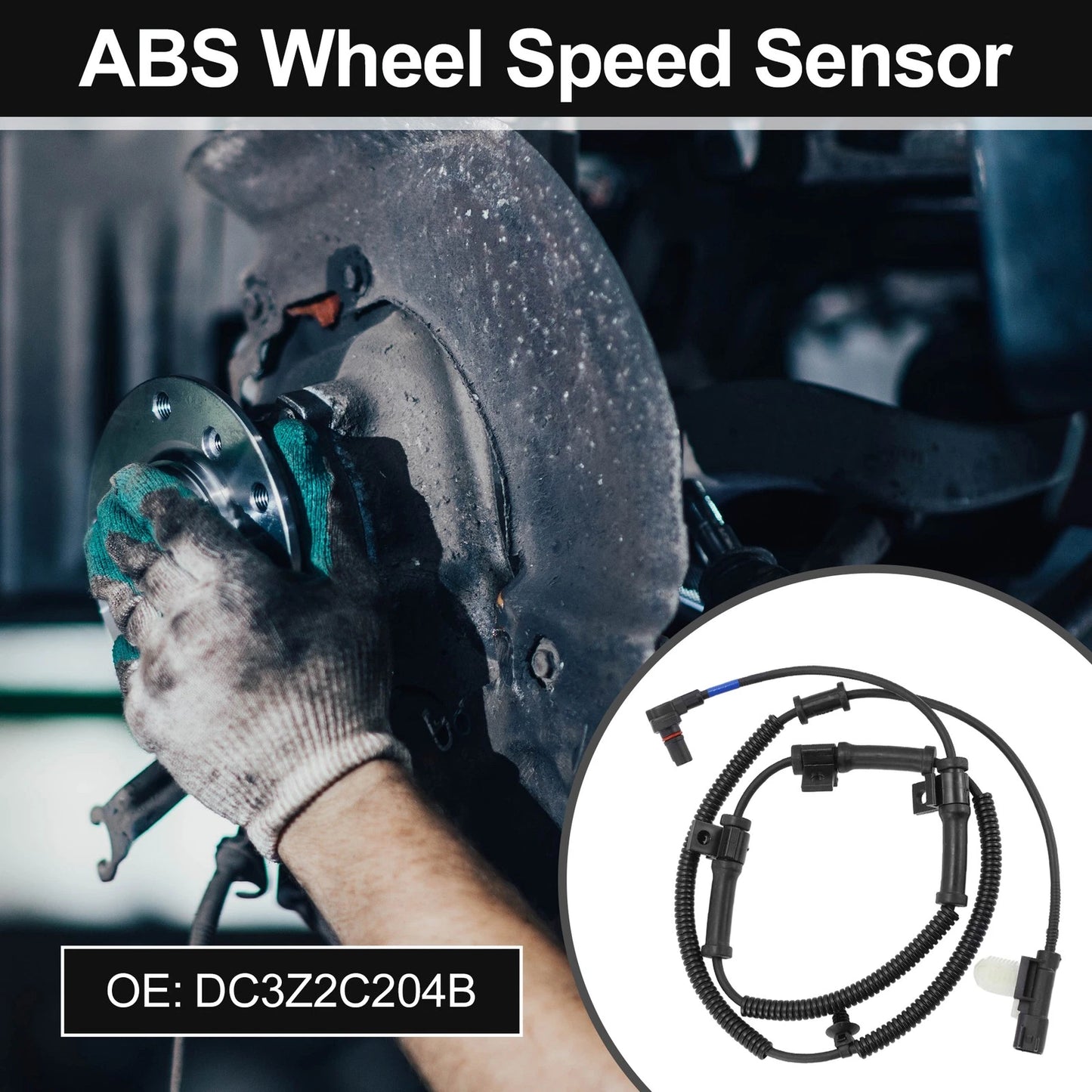 ABS Wheel Speed Sensor No.DC3Z2C204B for Ford F-250 Super Duty (2011–2016)