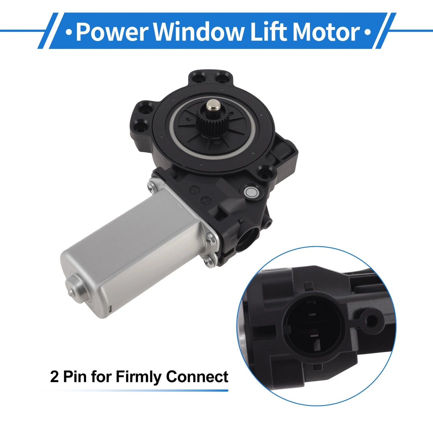 Left Front Power Window Regulator Lift Motor for Hyundai IX35 (2010–2017)