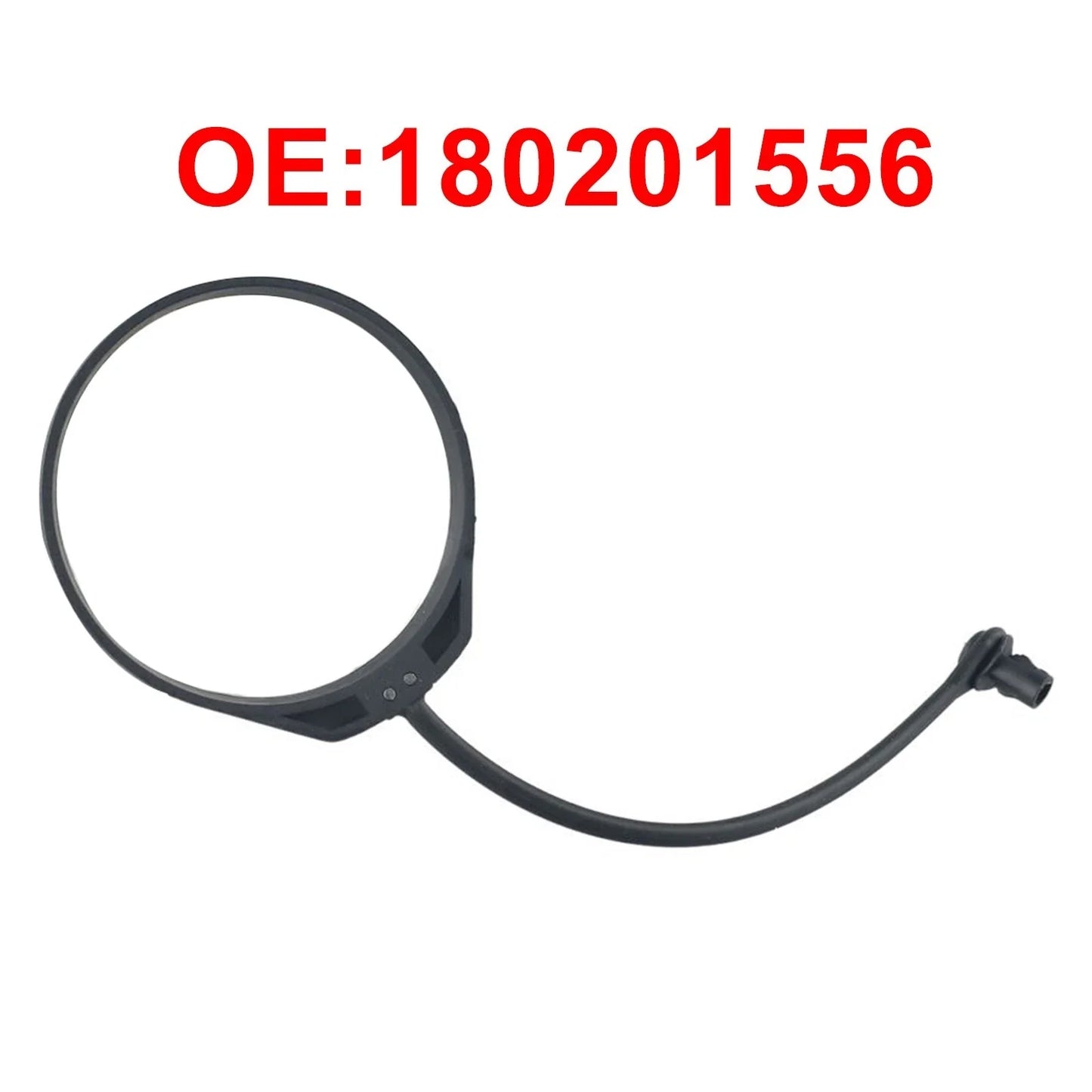 Inner Cap Cord Rope Cable Strap Tether Black Rubber for Car