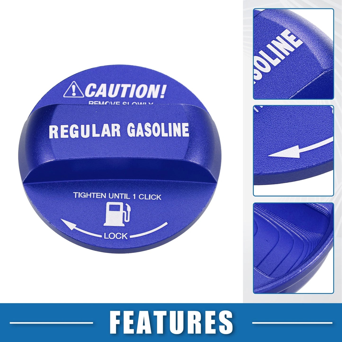 Oil Fuel Cap Decorative Sticker Trim for Subaru Forester (2014–2021)