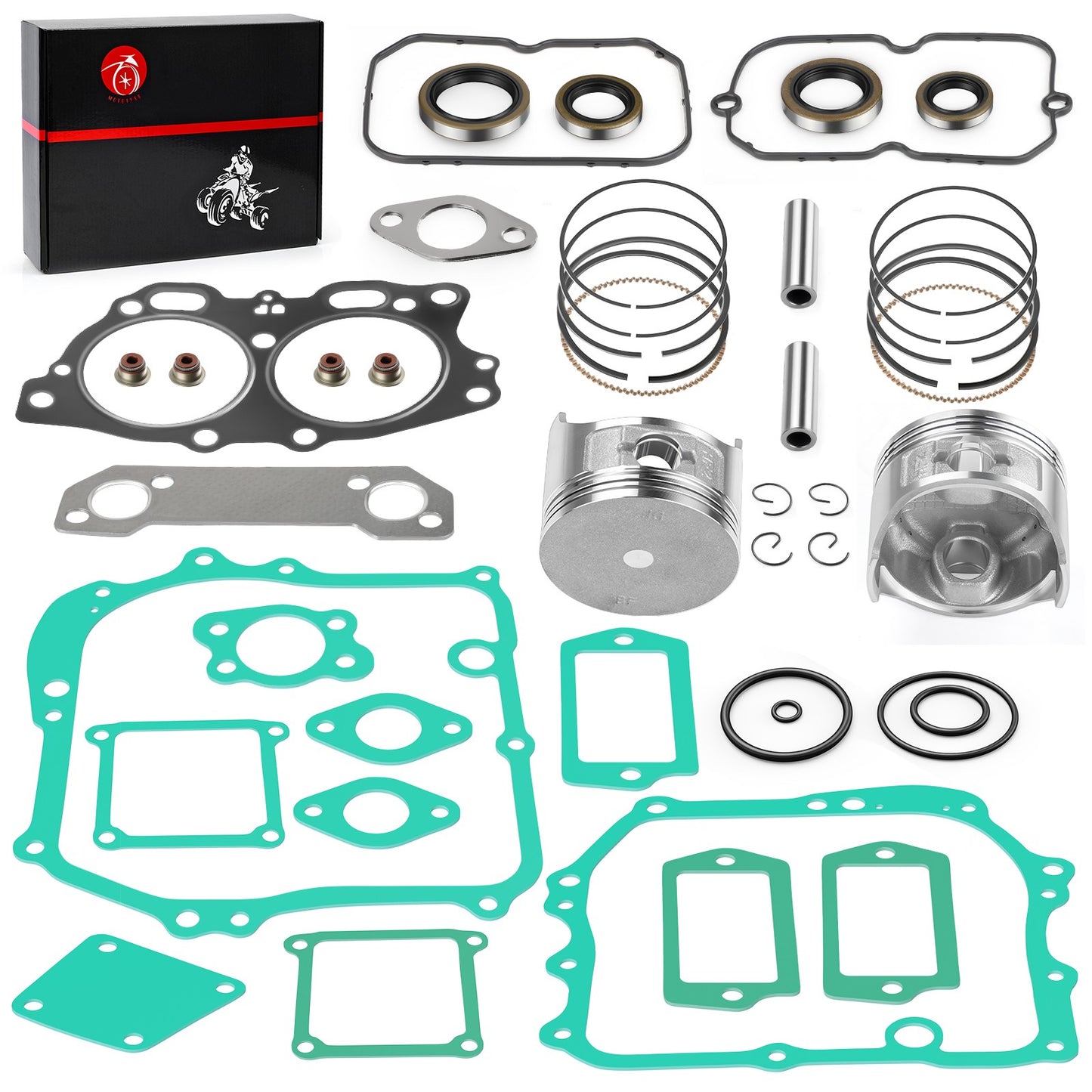 Piston Ring Rebuild Kit for EZGO Golf Cart (1996–2008)