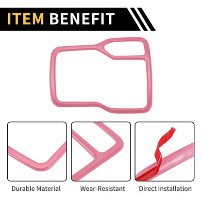 1 Pc Center Console Gear Shift Frame Cover Trim for Jeep Wrangler JL (2018–2023)
