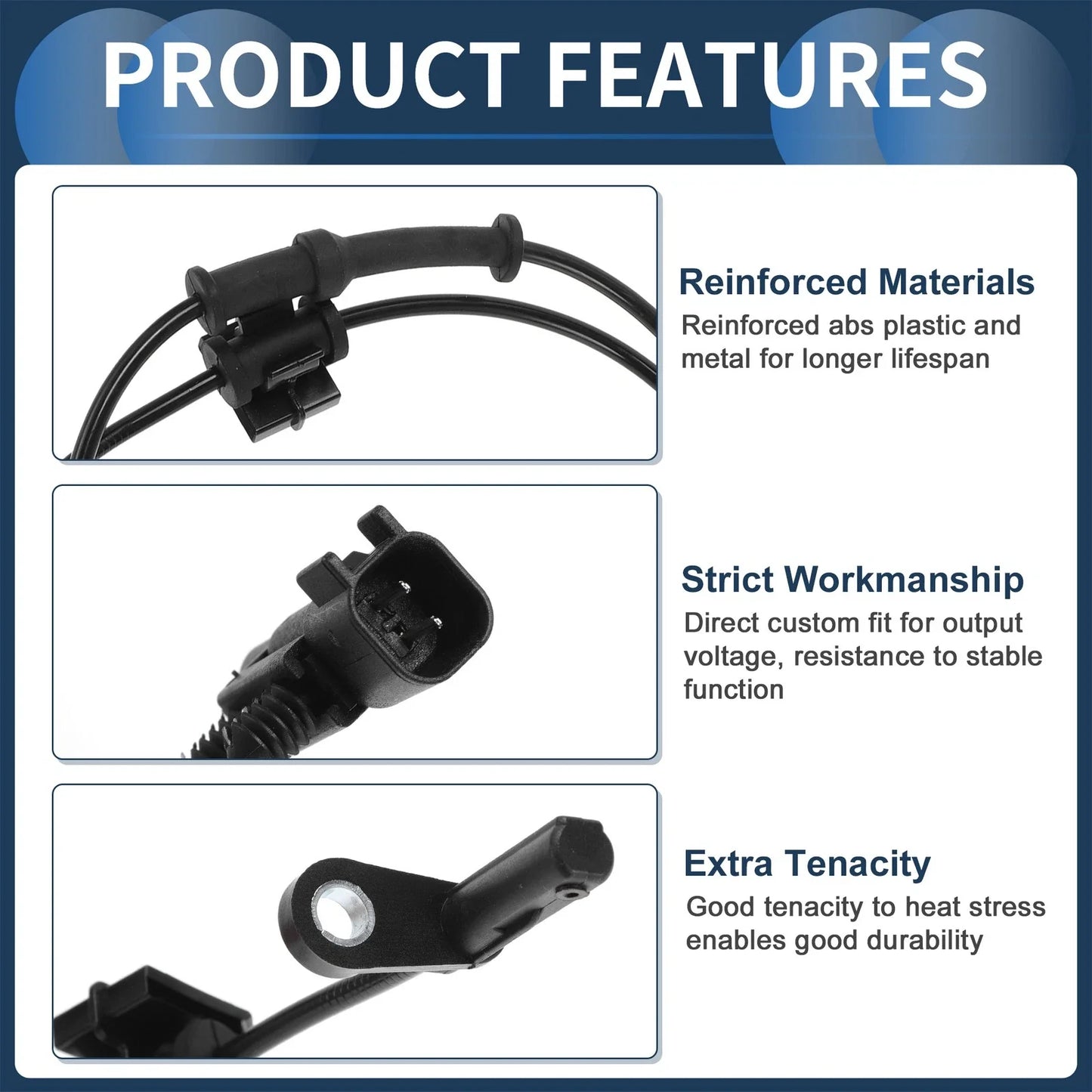 ABS Wheel Speed Sensor for Chrysler 300 (2011-2015) Rear Right