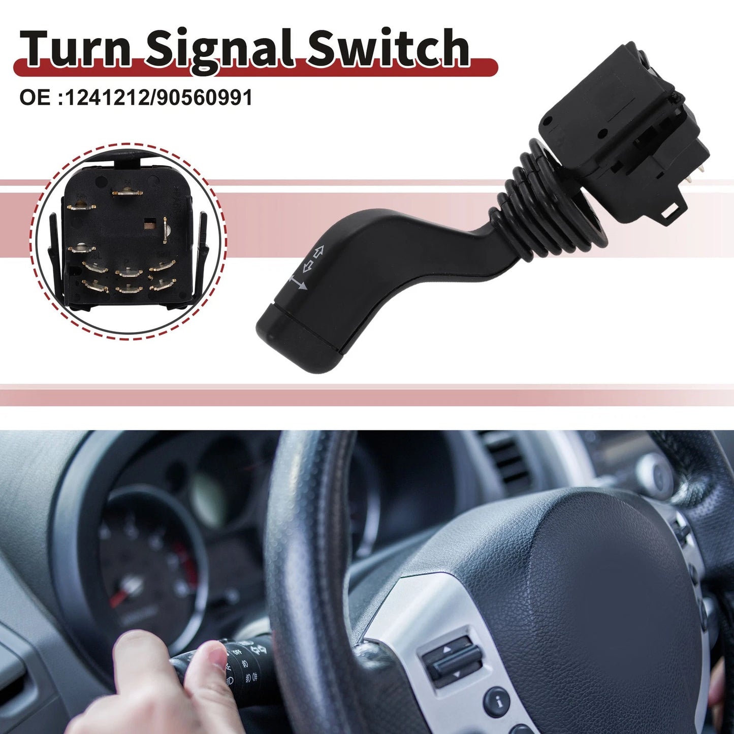 Turn Signal Switch No.1241212/90560991 for Suzuki Solio (2000–2007)
