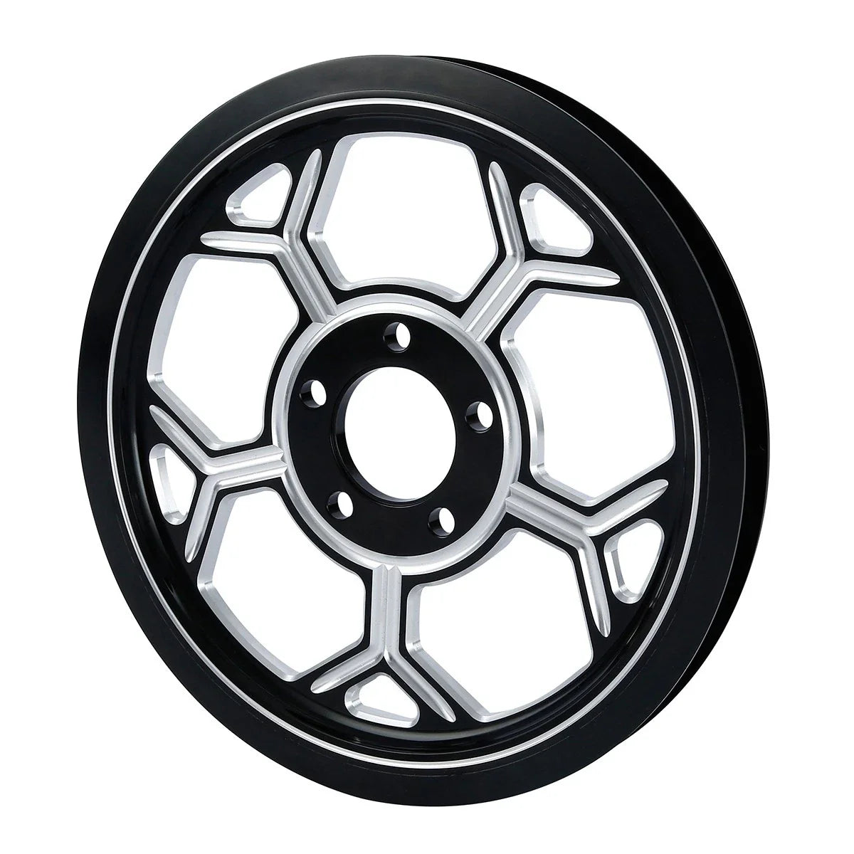 Rear Wheel Belt Pulley Sprocket for Harley Touring Road Electra Glide (97-08)