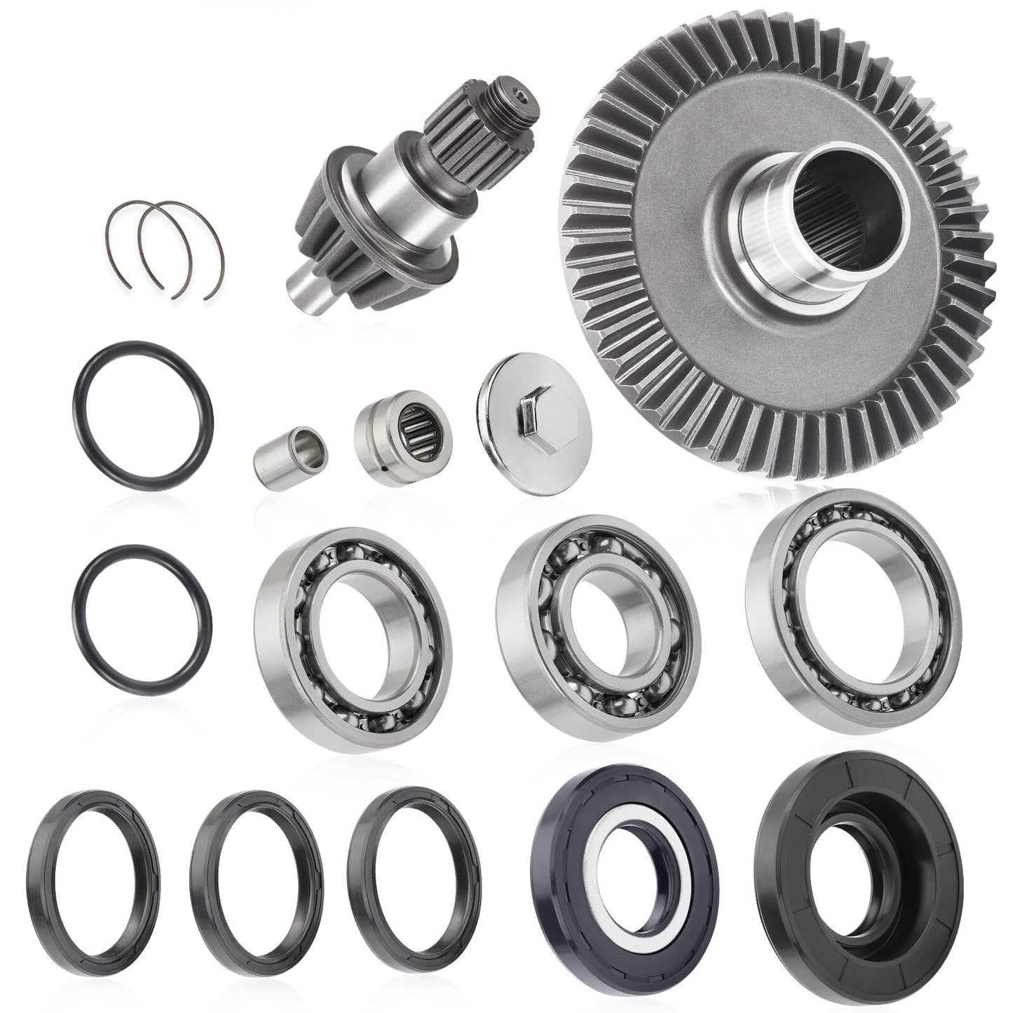 Rear Differential Rebuild with Gear Kit for Honda Recon 250 (1997–2023)