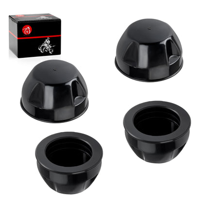 Set of 4 Wheel Center Caps for Yamaha Grizzly Bruin 350 Kodiak 400 450