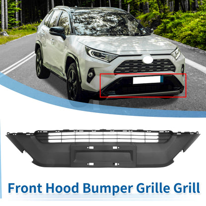 Front Hood Bumper Grille for Toyota RAV4 (2019–2022) No.531130R090 Black