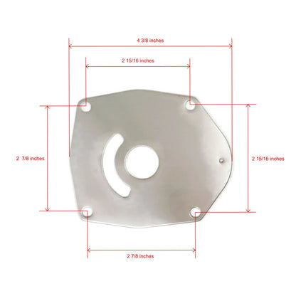 Water Pump Impeller Kit for Mercruiser Alpha One Gen 2 (1983–1990)