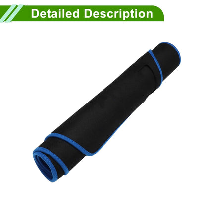 Dashboard Cover Mat for Mercedes Benz GLA Class X156 2014-2020 Black Blue
