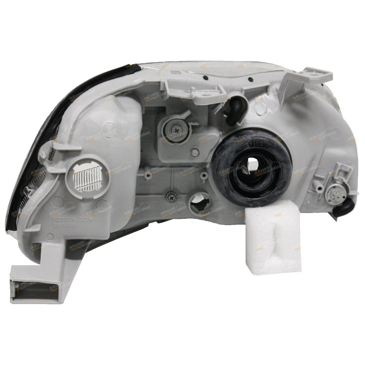 LH Chrome Headlight for Honda Civic EK Sedan Coupe Hatch (1995–1998)