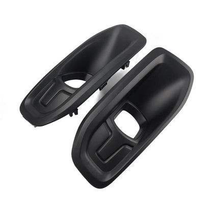 Fog Light Bezel Covers for Dodge Ram (2019-2024) - Black ()