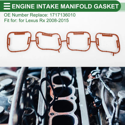 Intake Manifold Gasket for Lexus RX 2008-2015 (2 x Gaskets)