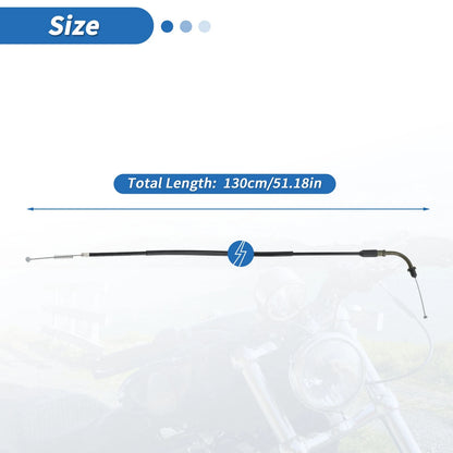 Throttle Cable for Harley Sportster XL883 XL1200 (130 cm, No. 8831200)