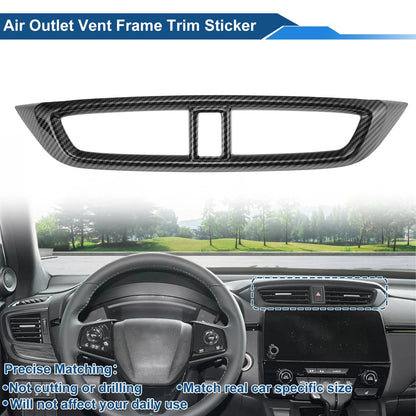 Air Condition Outlet Vent Trim Cover Frame for Honda CR-V (2017–2022) Black