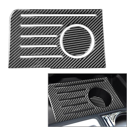 Cup Holder Storage Panel Cover for Toyota Tundra (2014-2021) Black