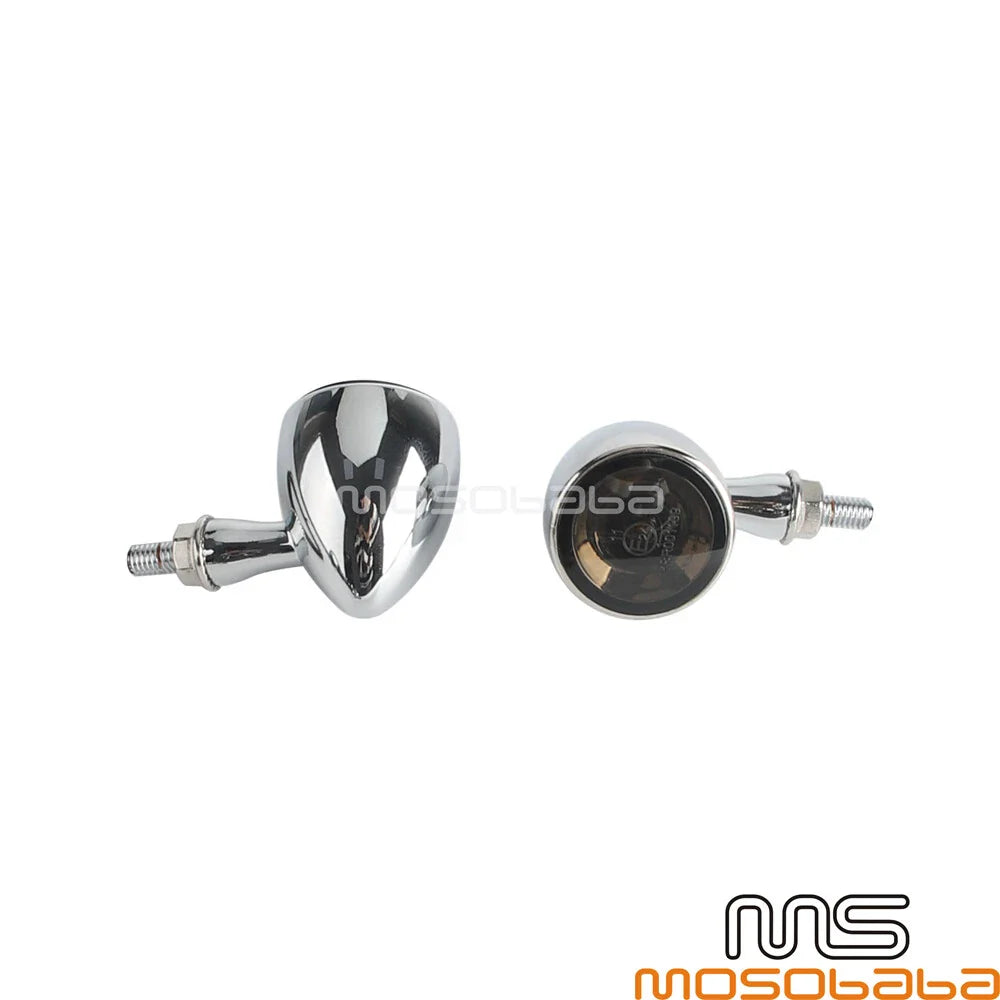 LED Turn Signal Light Indicators w/Smoke Lens for Aprilia Kawasaki