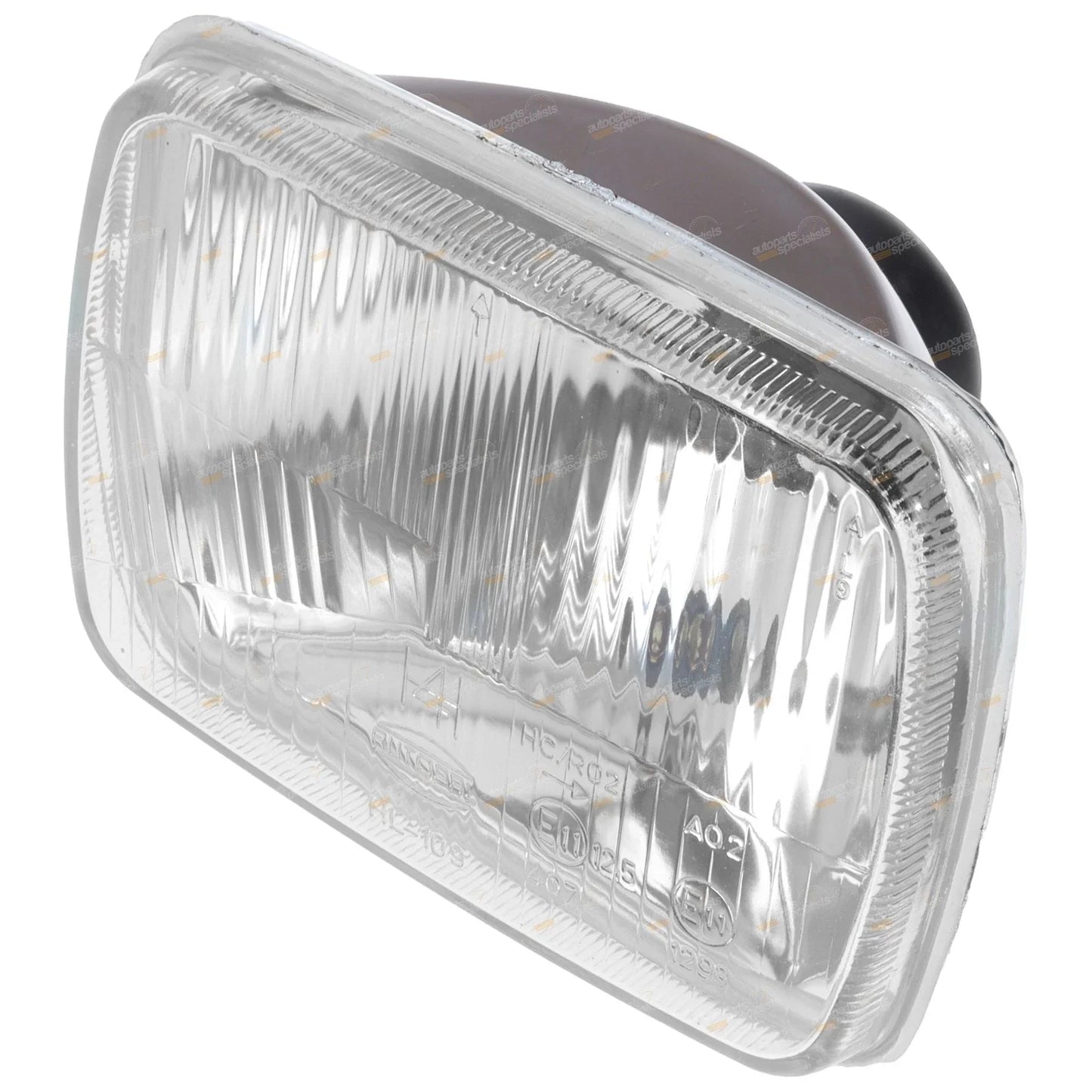 7" x 5" Semi Sealed Beam Glass Headlight Pair H4 Head Lamps