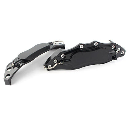 Black 3D Metal Brake Caliper Covers for Universal Car