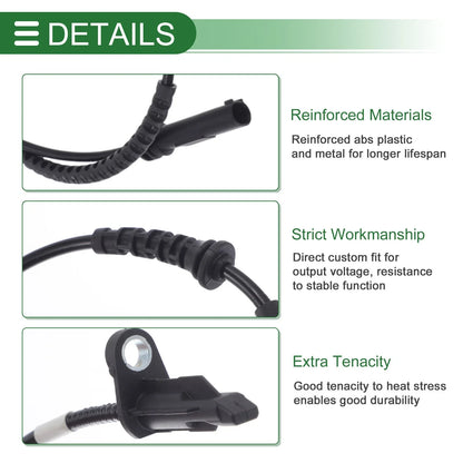 1 x ABS Wheel Speed Sensor for BMW X2 (2013 - 2020)