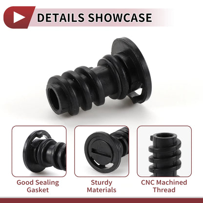 Set of 1 Rubber Oil Drain Plug for Mercedes C63 AMG (2016–2018) No.A0029902017