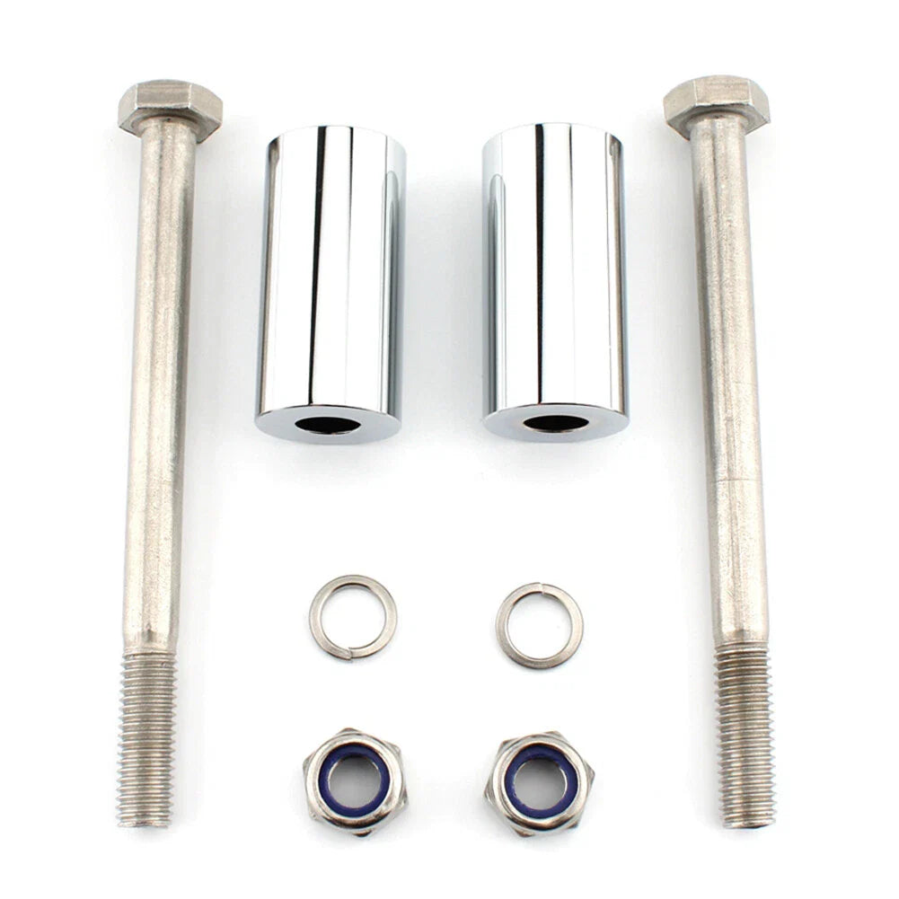 2" Chrome Handlebar Risers for Kawasaki Vulcan 800 900 1500 1600 2000
