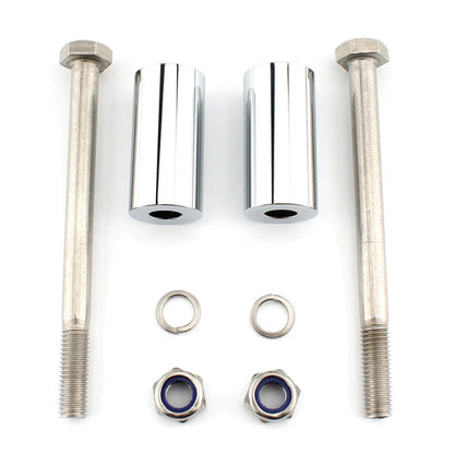 2" Chrome Handlebar Risers for Kawasaki Vulcan 800 900 1500 1600 2000