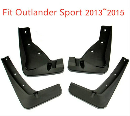 4x Mud Flaps Mudguard Fenders for Mitsubishi Outlander Sport ASX RVR (2013–2015)