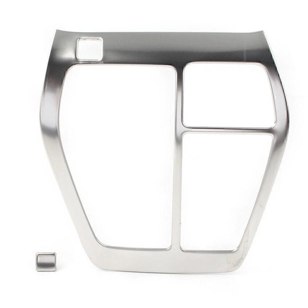 Gear Shift Knob Panel Cover Trim for Toyota RAV4 (2019-2020) Silver RHD