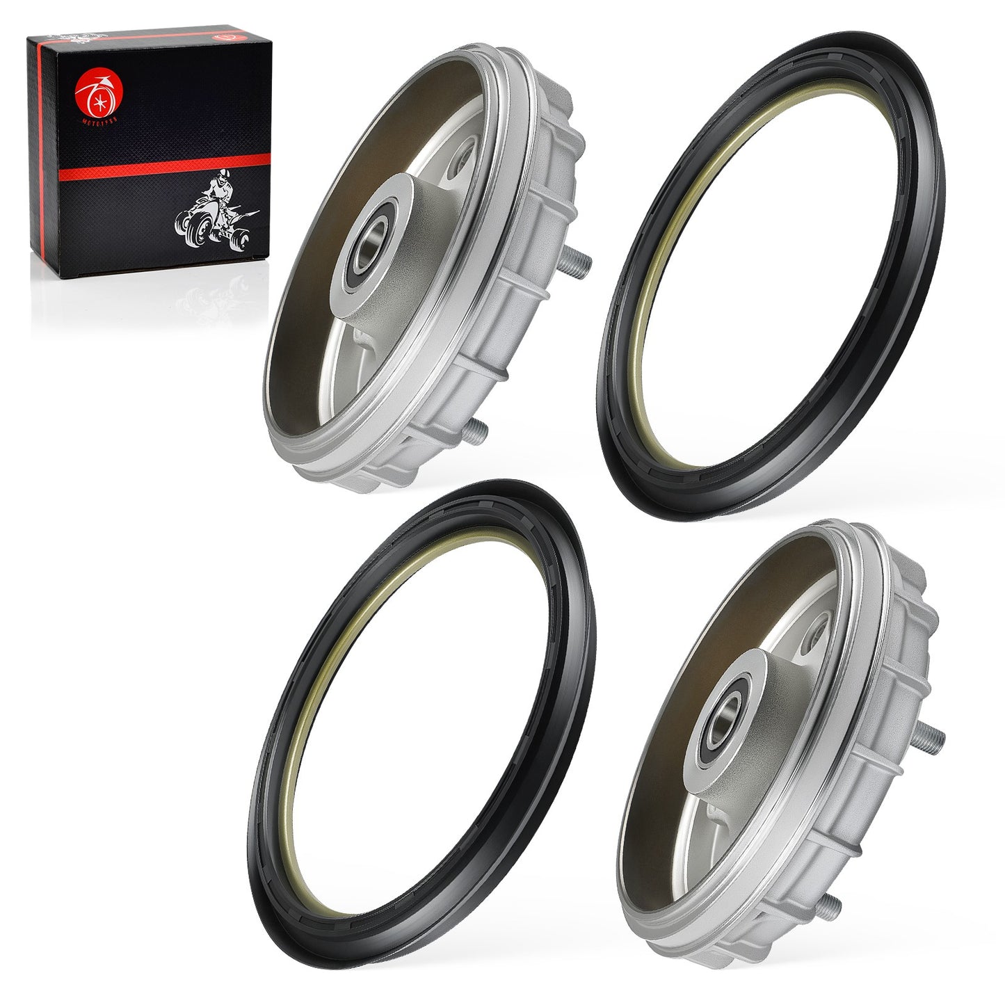 Front Brake Drum & Seal for Honda ATV Rancher 350 (2000–2006)