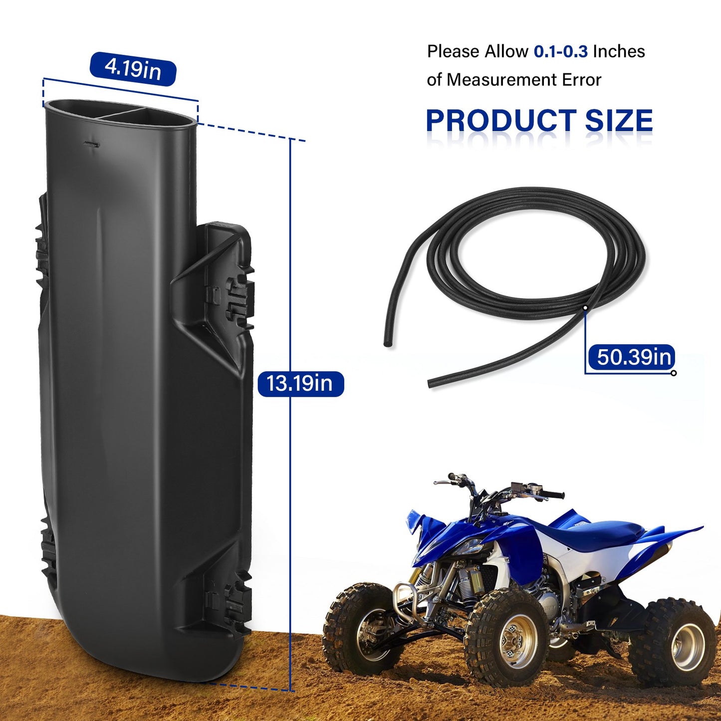 Air Box Lid Cover Kit for Yamaha Banshee 350 (1987–2006)