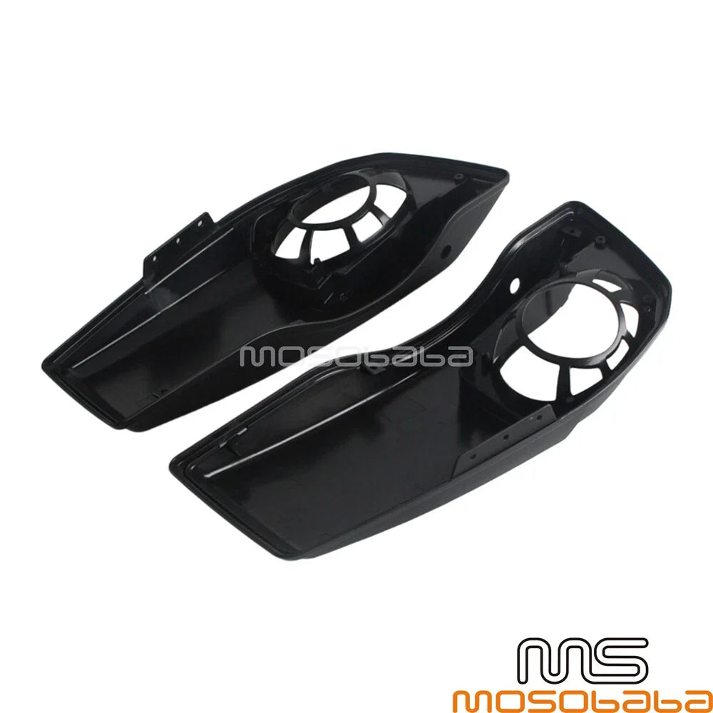 Black Saddlebag Lids Covers for Harley FLHXSE FLTRXSE (2023-Up)