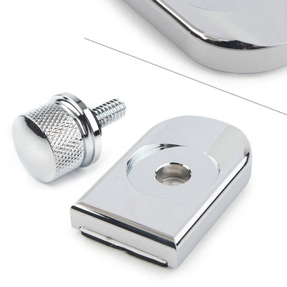 Chrome Rear Fender Seat Bolt Cover for Harley Touring (1996-2023)