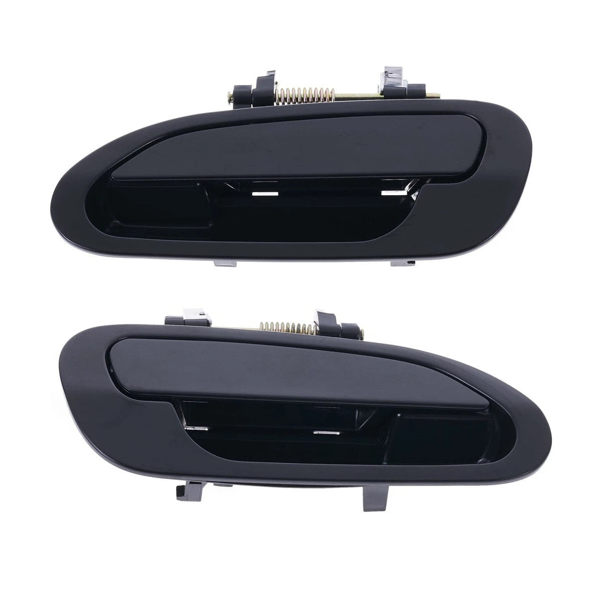 Set of 2 Outer Door Handles for Honda Accord (1998–2003) Black