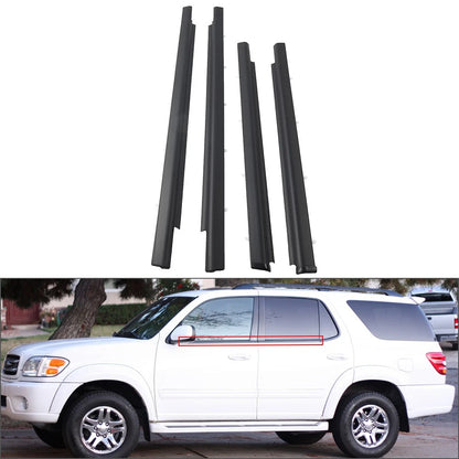 Outside Door Window Molding Weatherstrip Belt for Toyota Highlander (2014–2019)