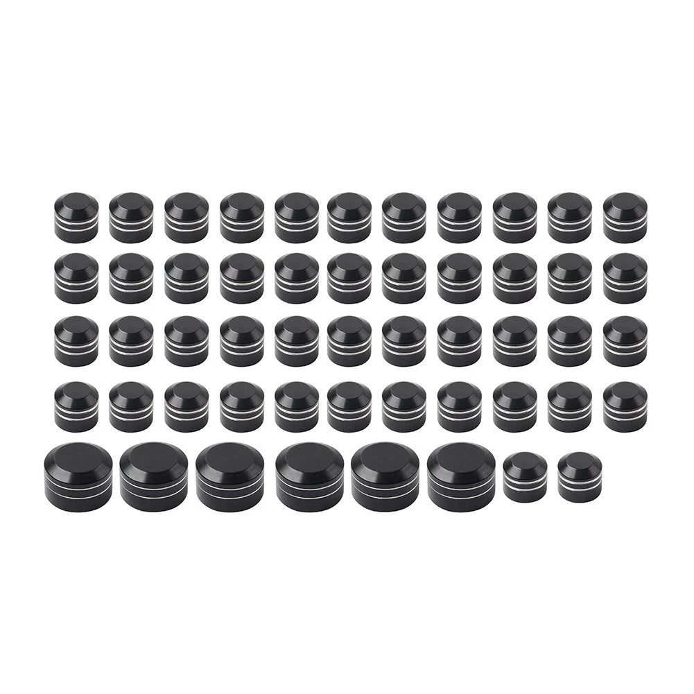 52X Engine Topper Screw Bolt Cap Cover for Harley Twin Cam Dyna (2000–2017)