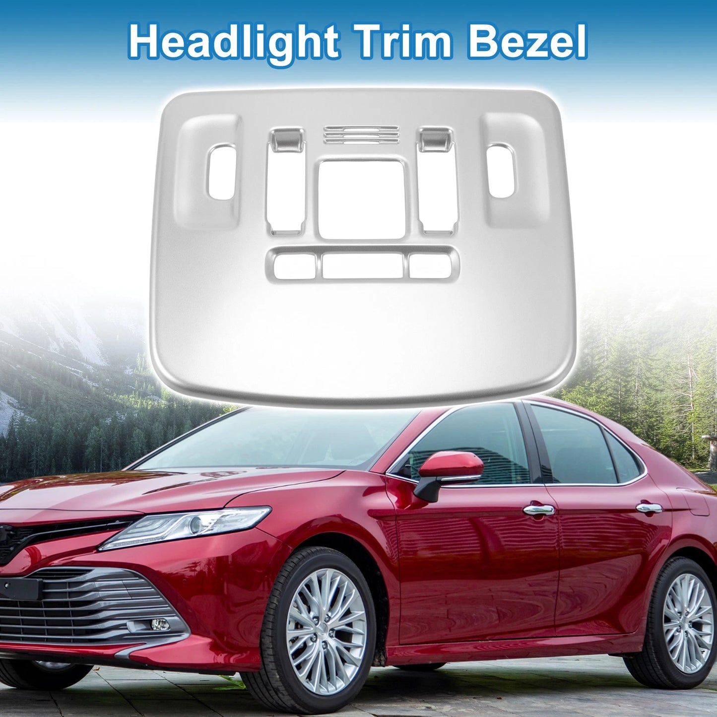1 Pc Headlight Trim Bezel for Toyota Camry (2018–2020)