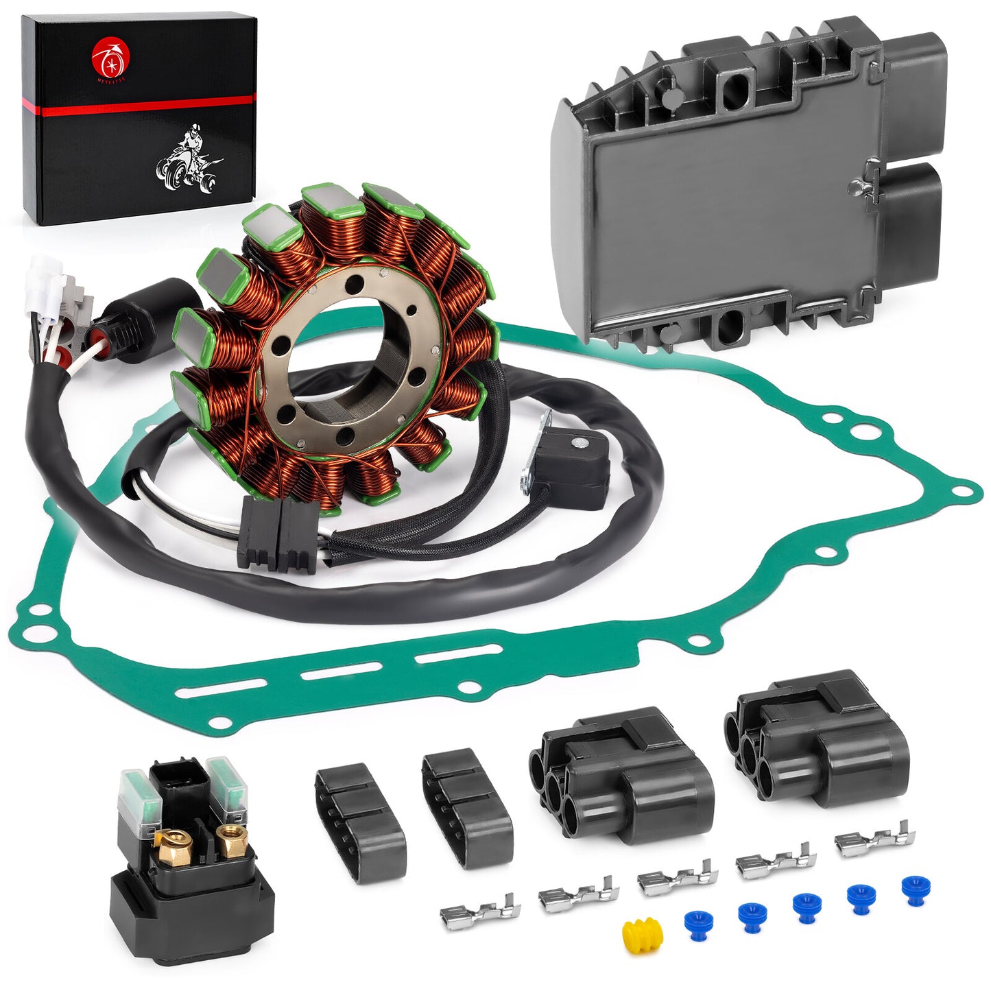 Stator Relay Rectifier Gasket Kit for Yamaha Rhino 700 (2008–2013)