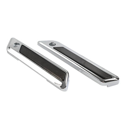 Saddle Bag Hinge Latch Covers for Harley Touring Electra Glide Road King (14-23)