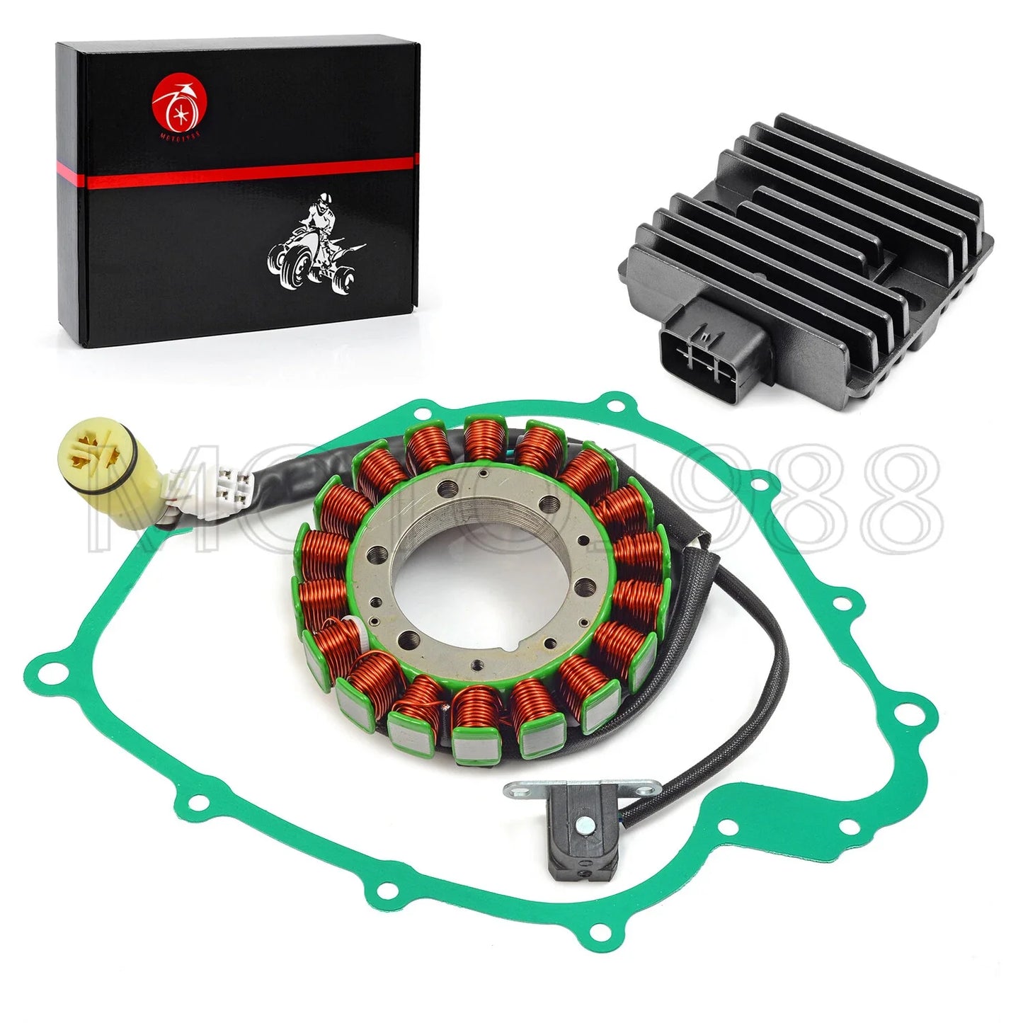 Stator & Rectifier Pack for Yamaha Grizzly 660 YFM660 (2002–2008)