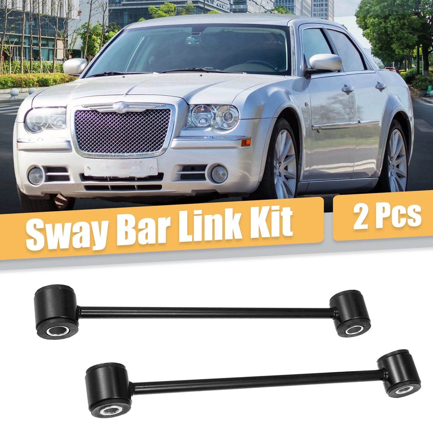 2X Rear Sway Bar Links K7470 4766866AA for Dodge Challenger Charger Magnum (2008–2023)